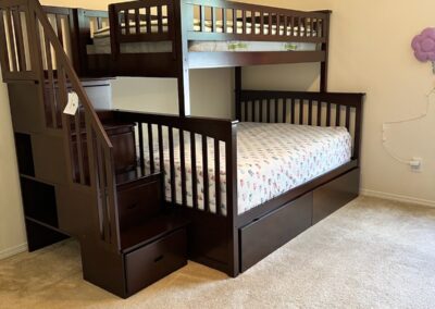 Bunk bed assembly service in Durham, NC by Bull City Handyman